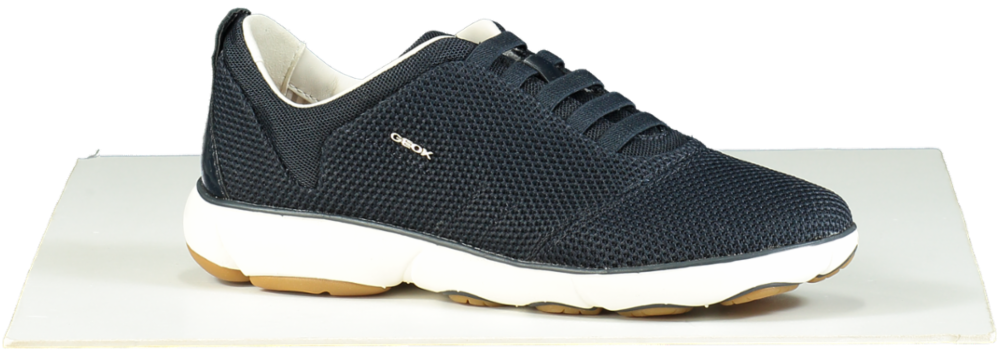 Geox Navy D Nebula C Mesh Trainers UK 4
