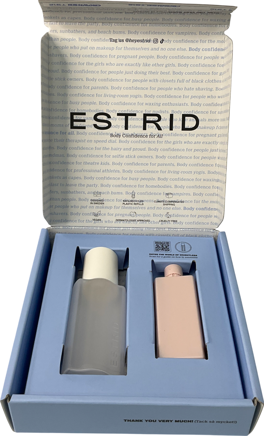 estrid Deodorant Case And Infill One size
