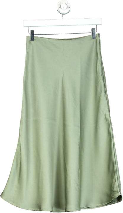 Dorothy Perkins Green Mid-Length Skirt UK S