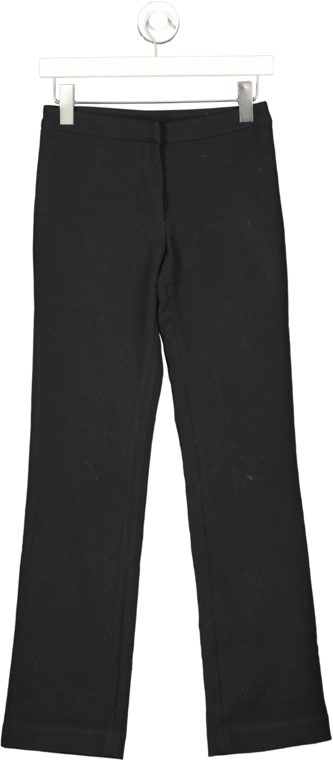 Weekday Black Chana Tailored Trousers UK 6