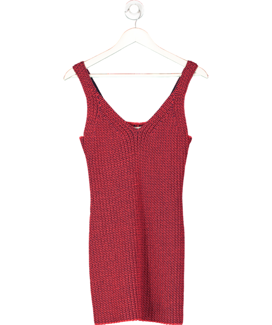 Camilla And Marc Red Nami Knit Dress UK XS