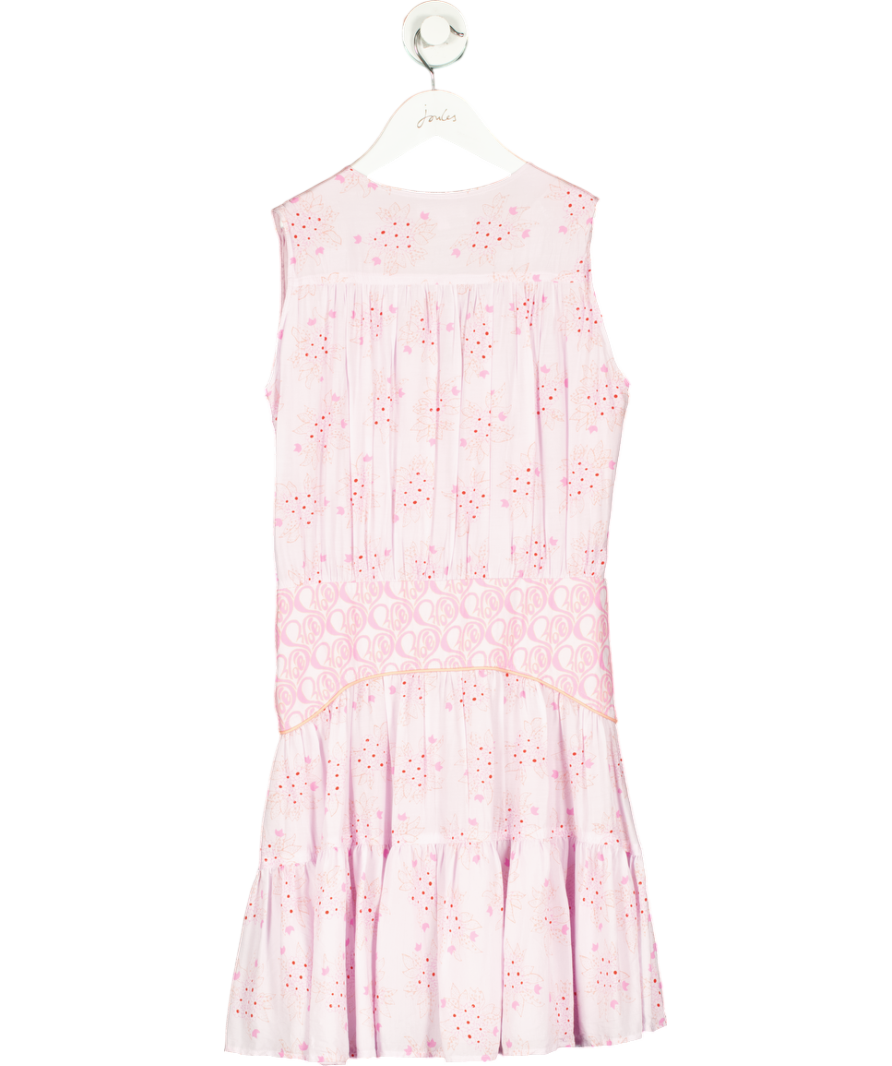 CHLOE Purple Floral Print Flare Dress 14 Years