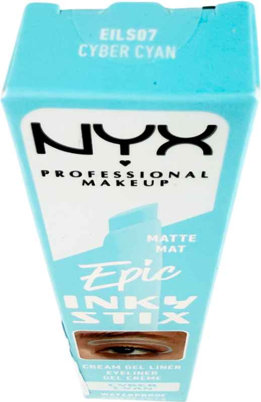 NYX Epic Inky Stix Cream Gel Eyeliner Cyber Cyan 0.1g
