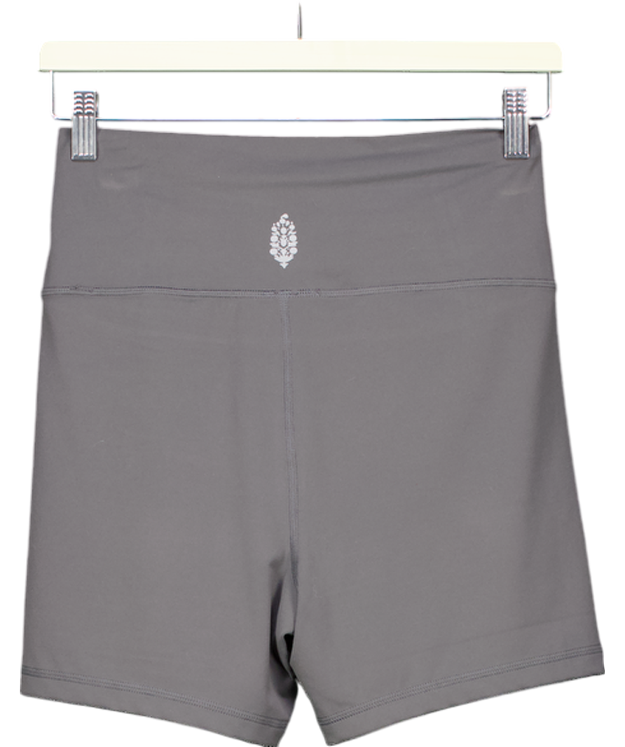 Free People Grey Never Better 5" Bike Shorts UK M