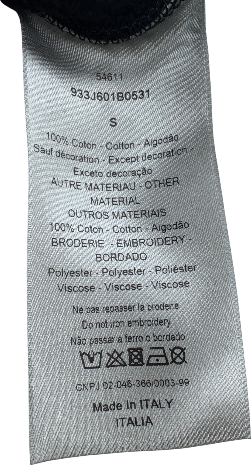 Dior Black "Dior Et Moi" Crew Neck Sweater UK S