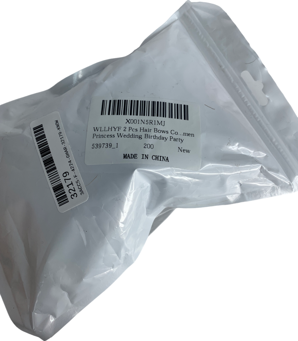 SHEIN Multicoloured Princess Hair Bows One Size