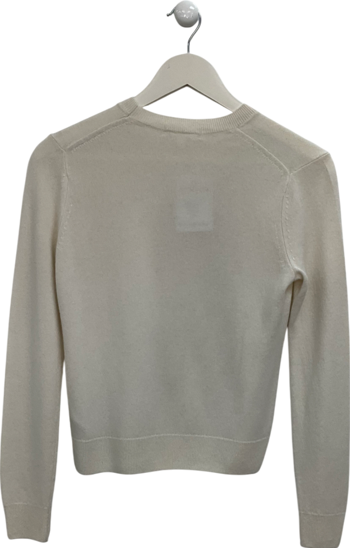 Uniqlo Cream Cashmere Jumper UK XS
