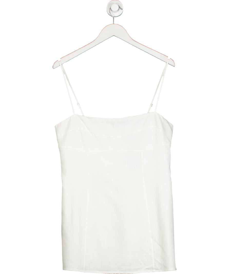 White Fox White Strappy Mini Dress UK XL