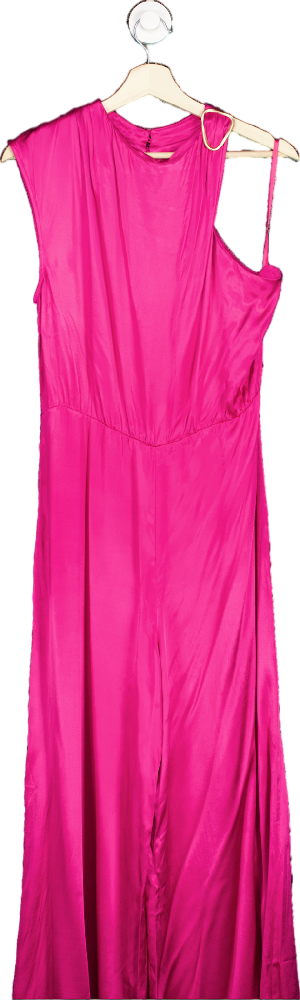 Anthropologie Corey Lynn Calter Pink One-Shoulder Dress M