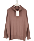 Phase Eight Brown Wool & Cashmere Blend Louanna Jumper UK M