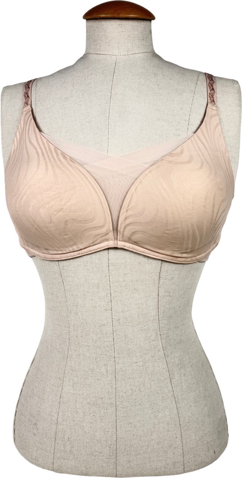Triumph Nude Shape Smart Ellipse Padded Bra Size 1, UK 32A