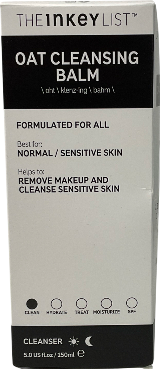 rhe inkey list Oat Cleansing Balm 150ml