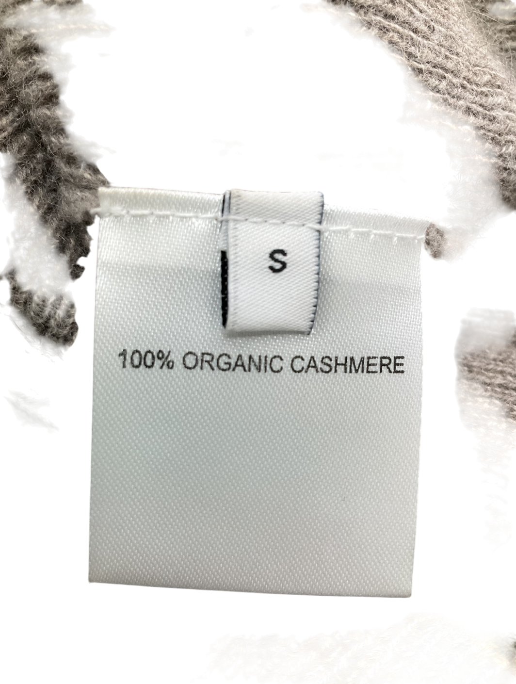 almada label Grey Cashmere Tank Top UK S