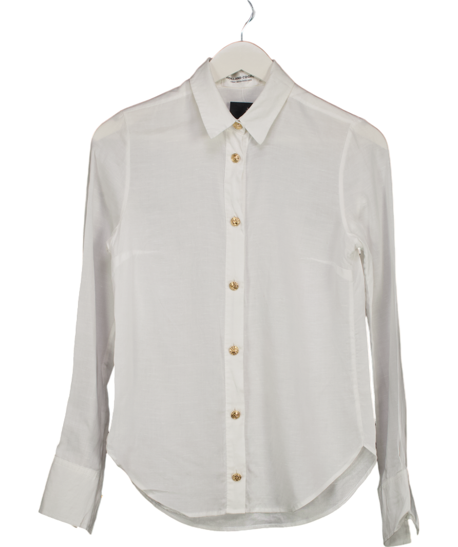 Holland Cooper Classic White Shirt UK 8