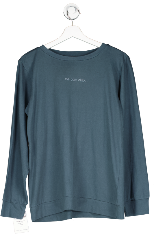 The 5AM Mama Green 5am Long Sleeved Top UK S