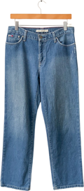 Tommy Hilfiger Mid Blue High Waisted Boyfriend Jeans Us4 UK 8