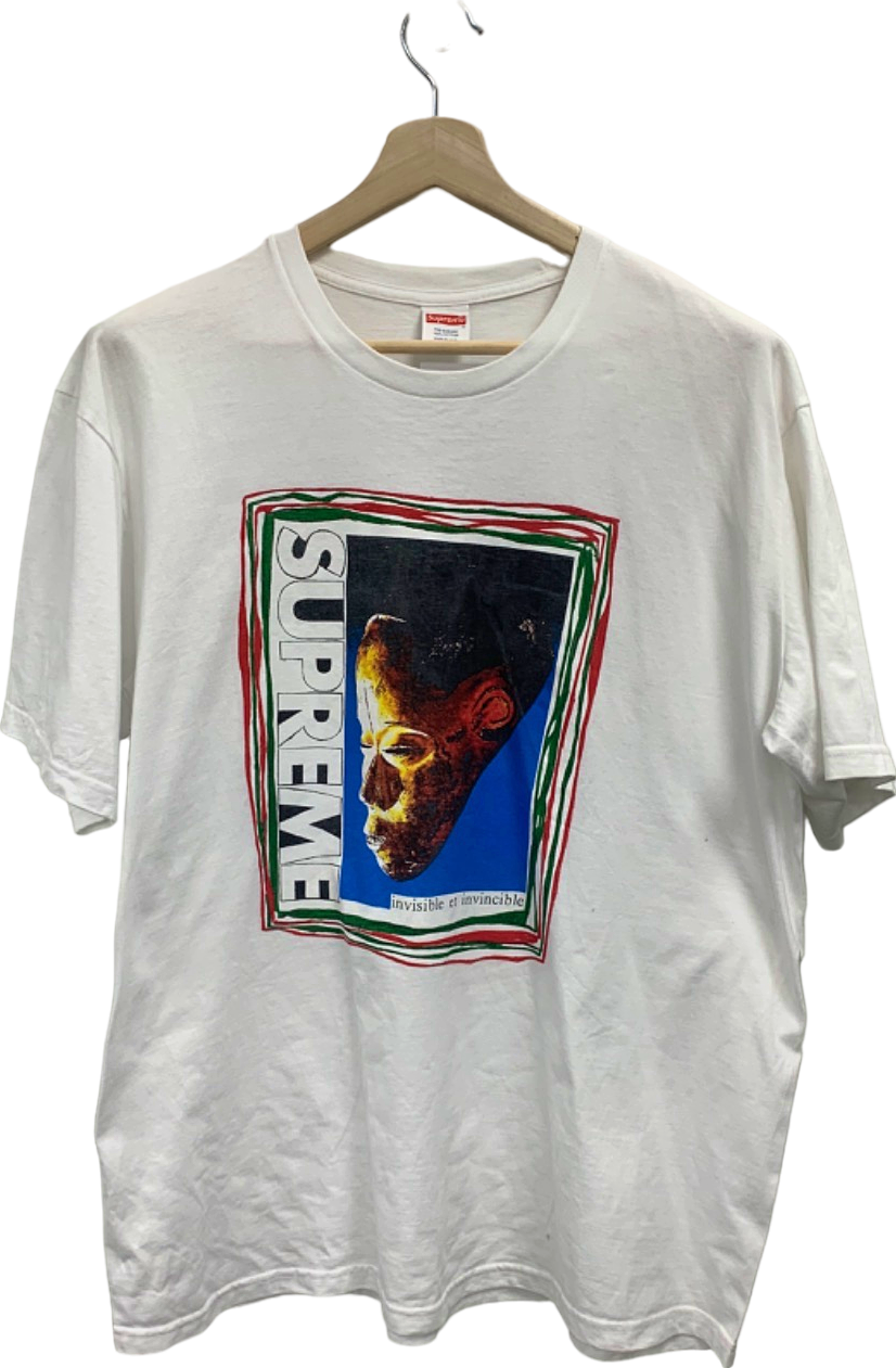 Supreme White Graphic T-Shirt XL