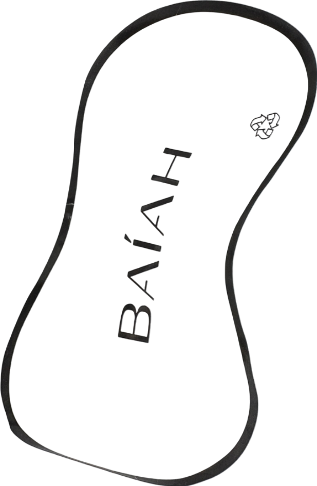 Baiah White The Siren Plunge Swimsuit UK S