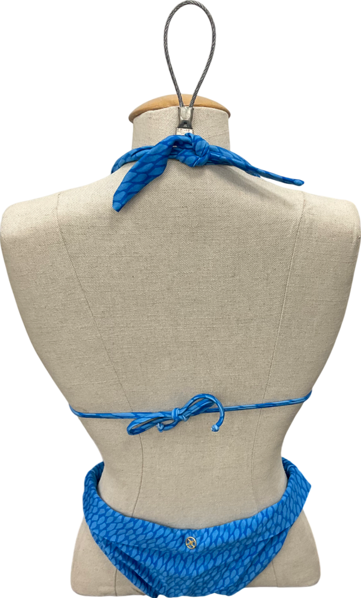 Vix Swimwear Blue Bia Tube Bikini UK S