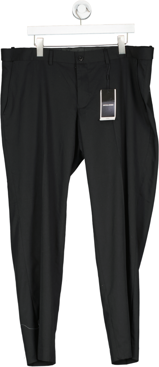 jack jones Black Tailored Suit Trousers UK L