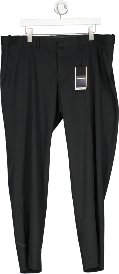 jack jones Black Tailored Suit Trousers UK L