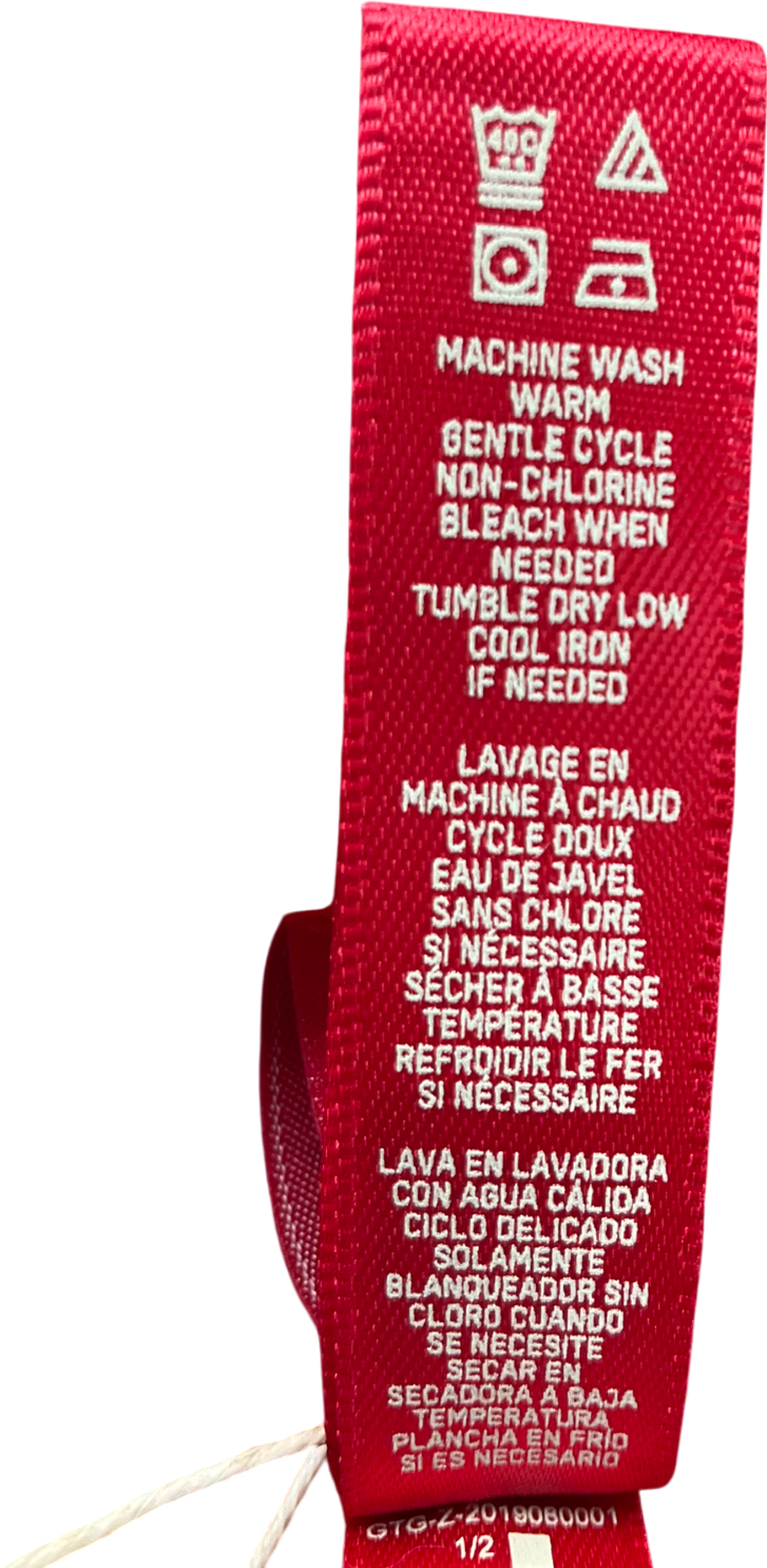 SKIMS Red Stretch Lace Cami And Short Set UK S