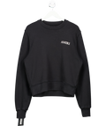 Amiri Script Logo Crew Neck Sweatshirt Black UK XS
