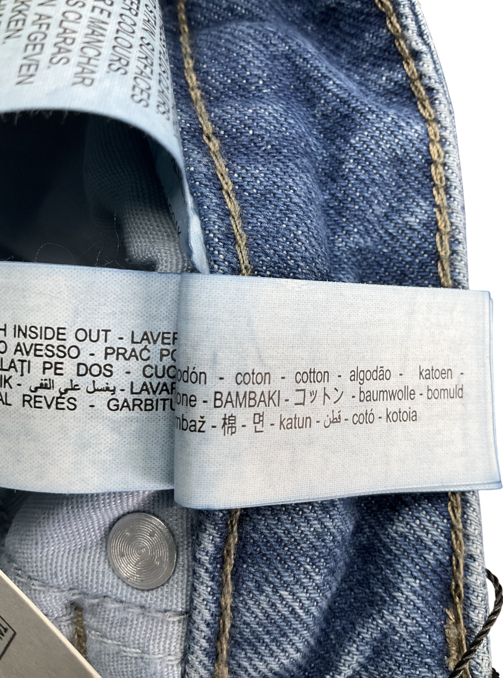 ZARA Blue Straight Leg Jeans UK 10