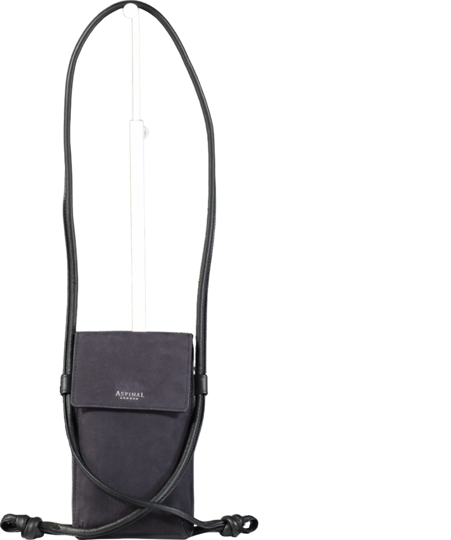 Aspinal Of London Blue Ella Phone Pouch One Size