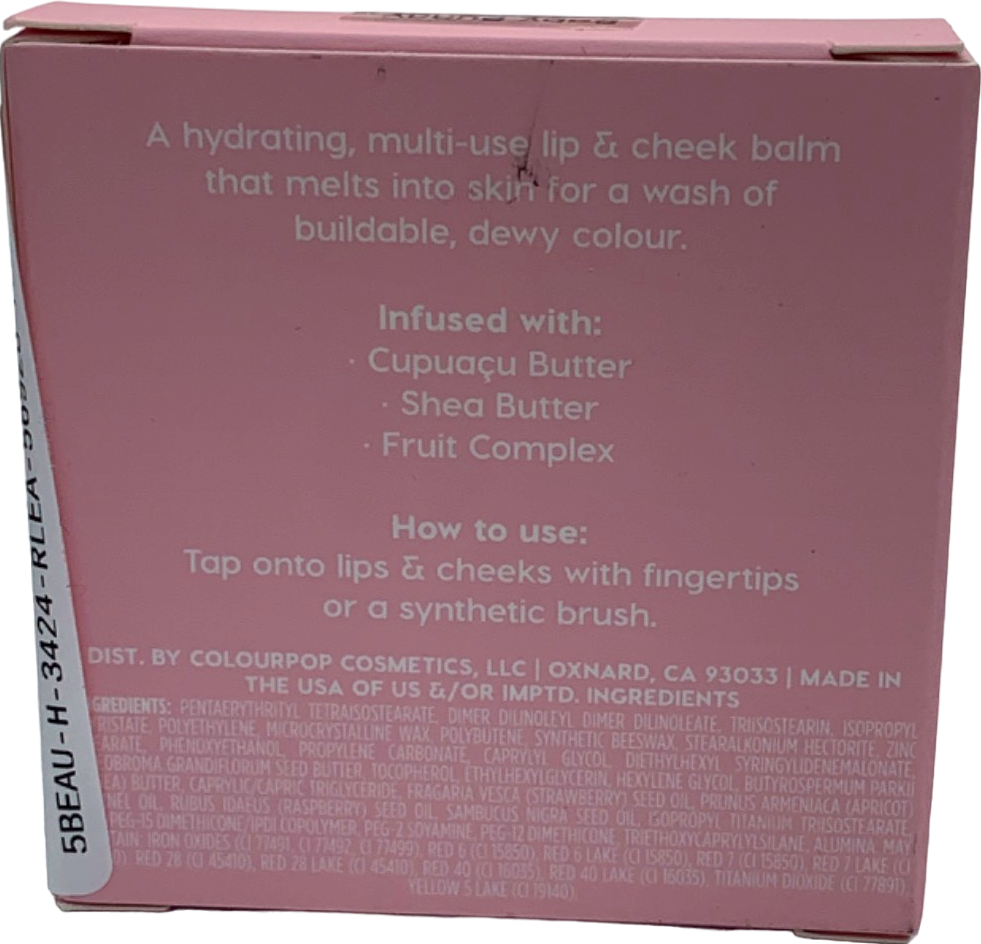 ColourPop Instant Crush Lip & Cheek Balm Baby Bunny 4g