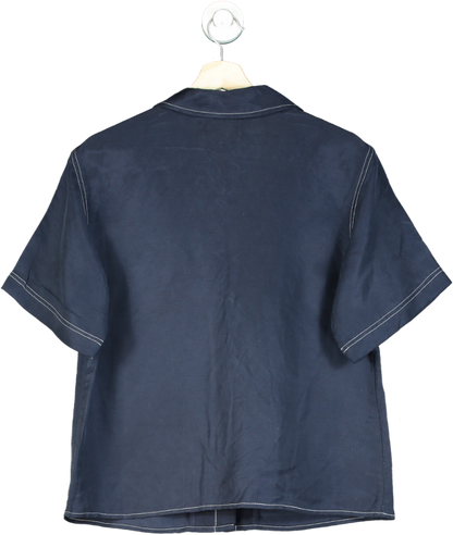 Sancia Navy Shirt UK S