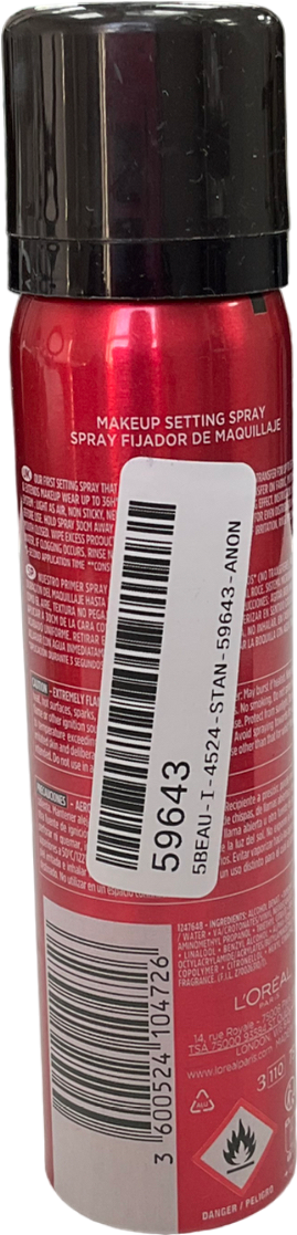 loreal Infallible 3-second Setting Spray 75ml