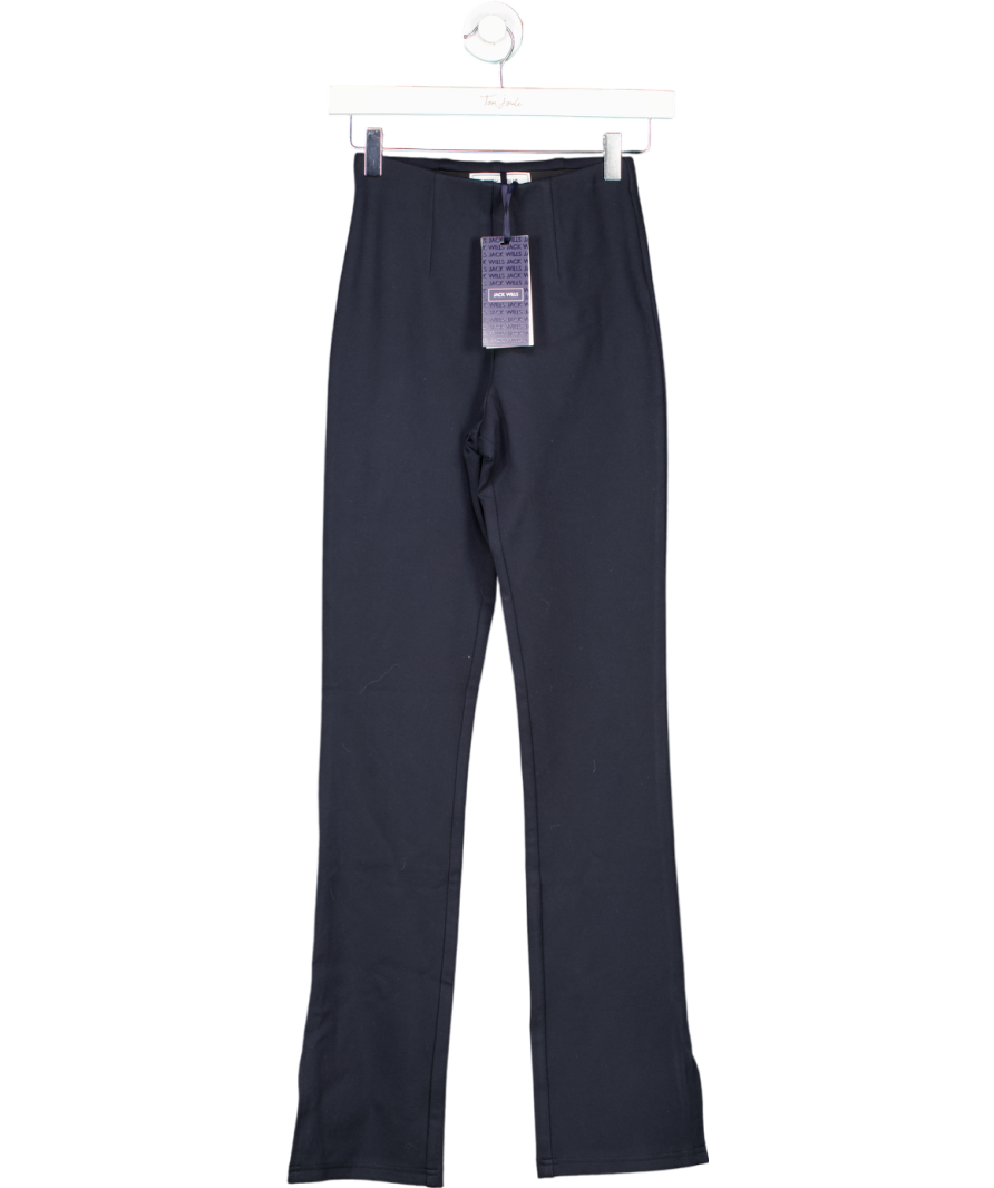 Jack wills Blue Split Hem Trousers UK 8