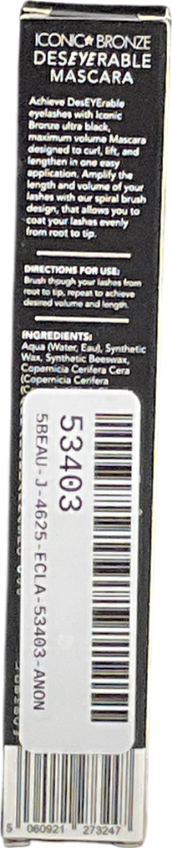 iconic bronze Deseyerable Mascara Black 8ml