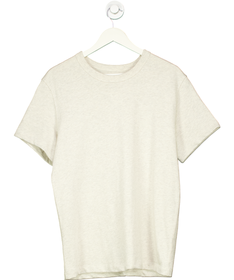 Buck Mason Beige Field Spec Cotton Heavy T-shirt UK M