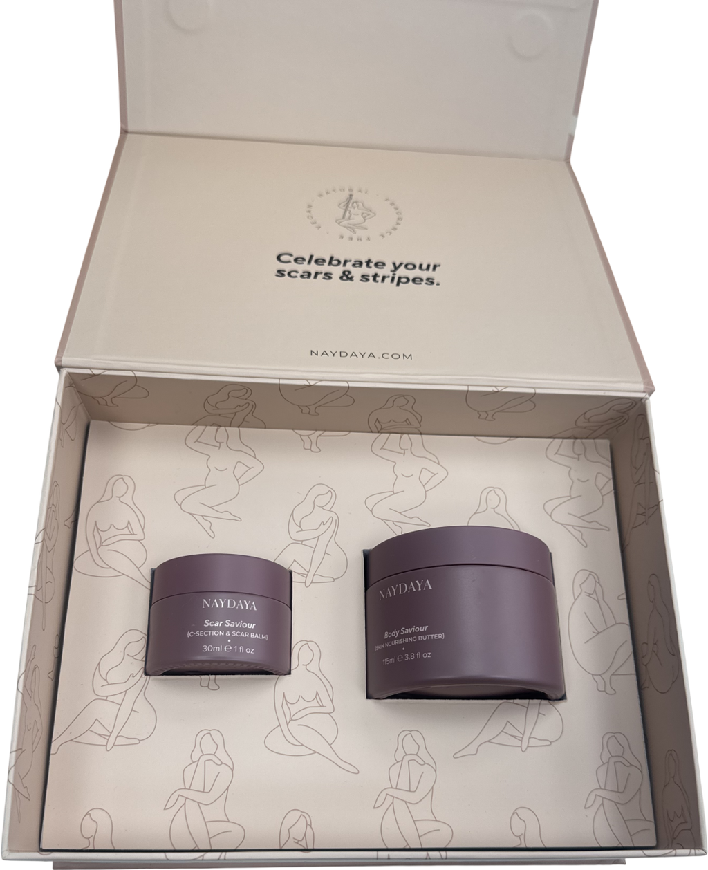 Naydaya Body Saviour Set 1 X 30ml, 1 X 115ml