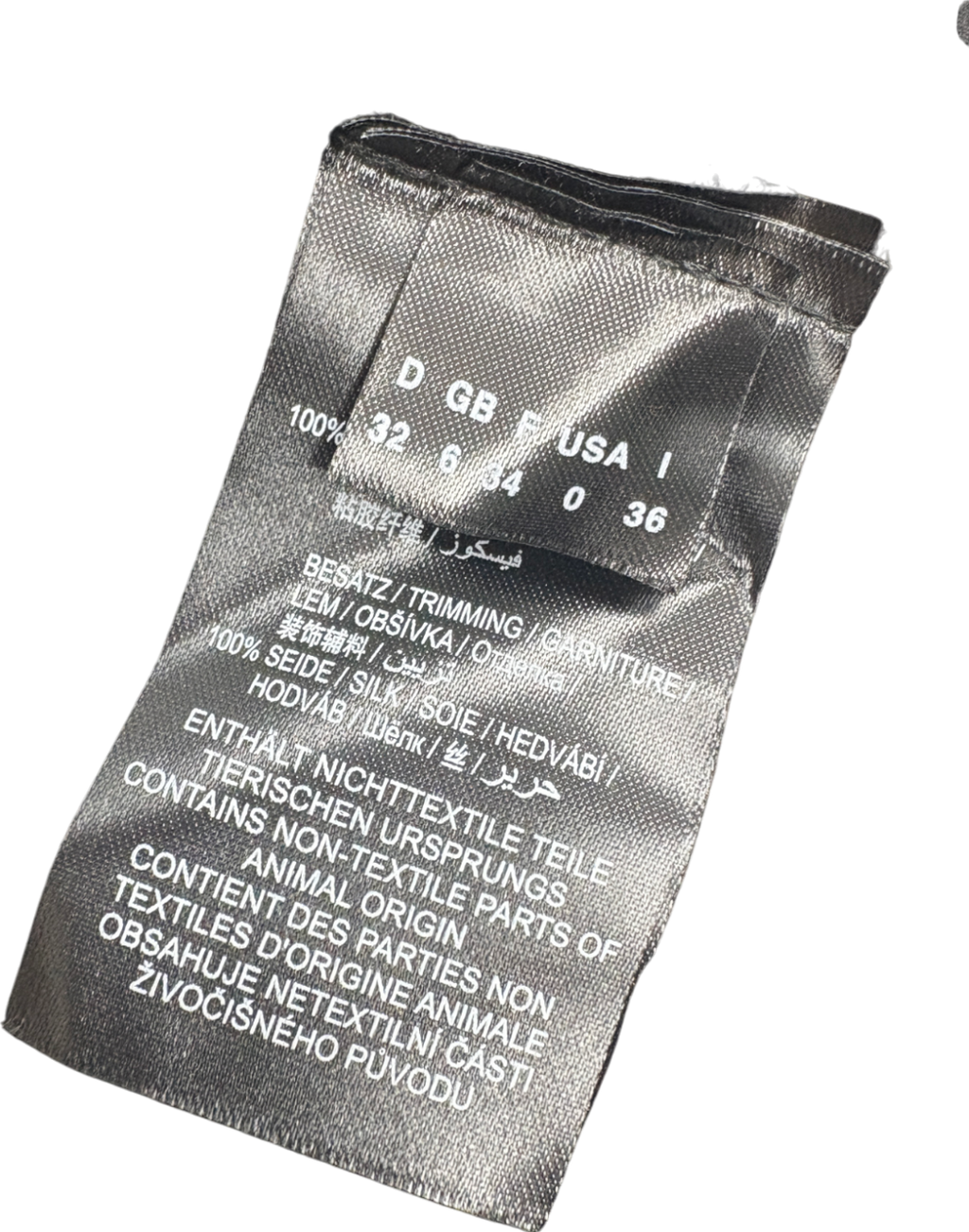 Set Black Zoey 100% Silk Button T-shirt UK 4