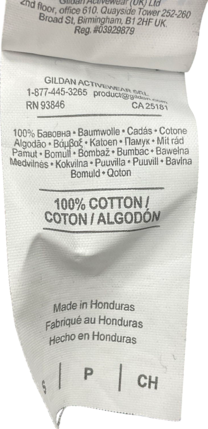 Gildan Black Pamela Anderson Graphic Design T-shirt UK S