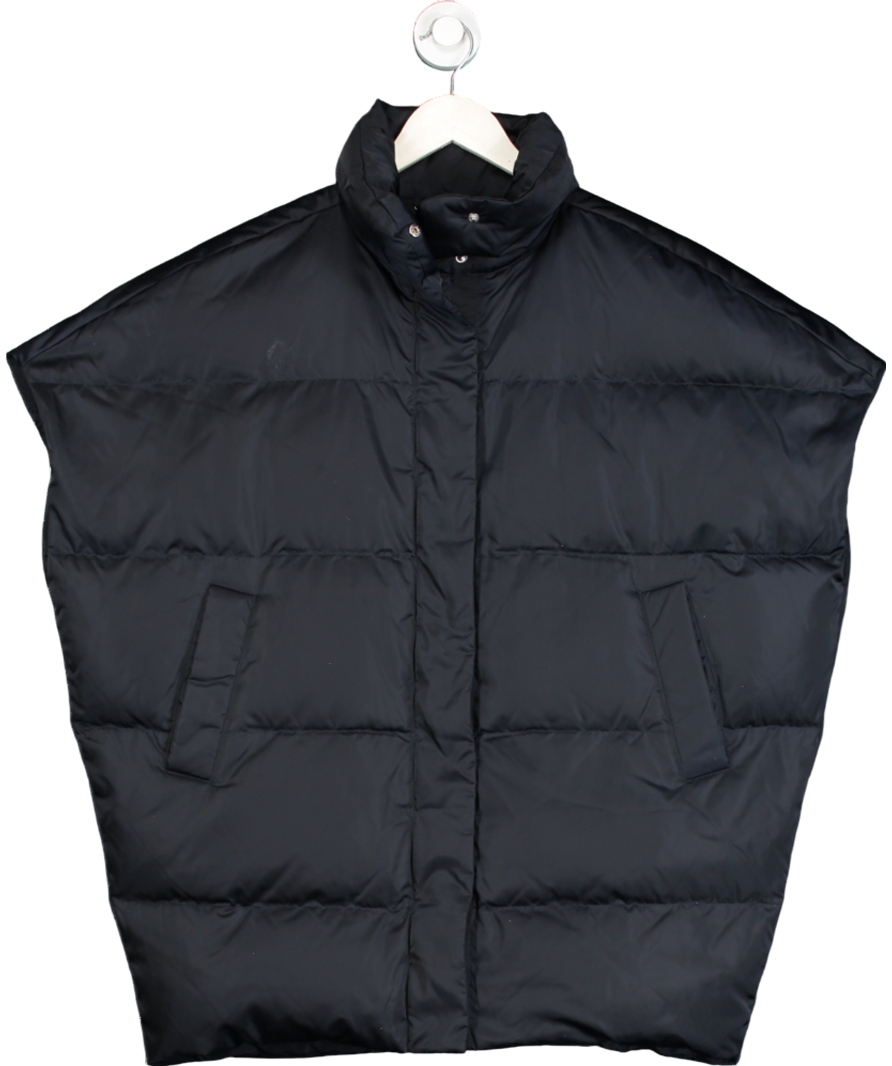 The White Company Blue Oversized Puffer Gilet UK S/M