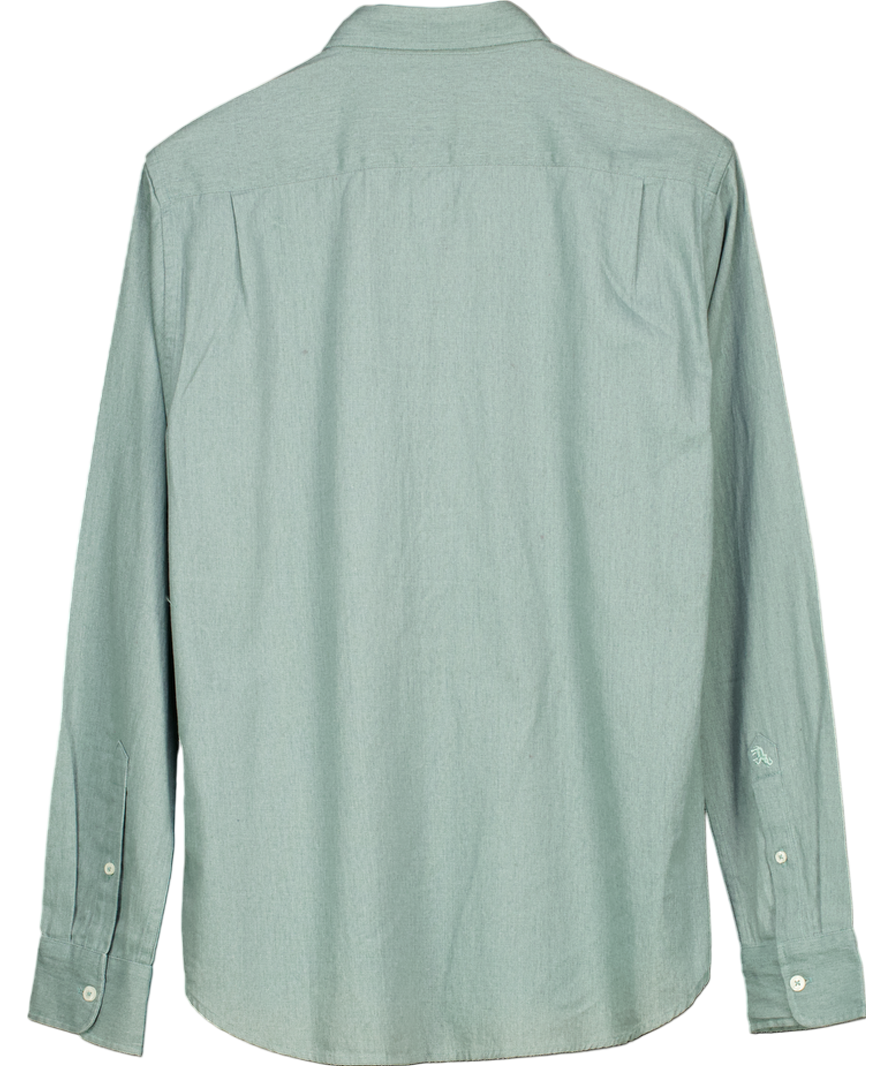 Beaufort & Blake Green 100% Cotton Shirt UK M