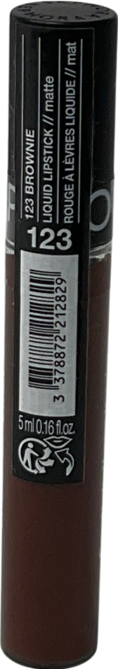 sephora Cream Lip Stain Matte Liquid Lipstick 123 5ml