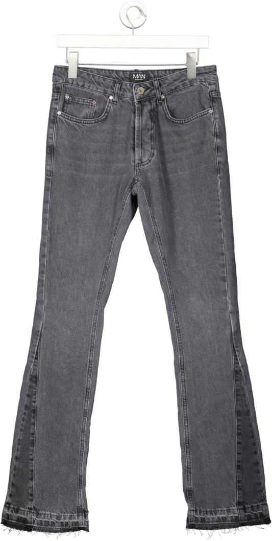 boohooMan Grey Faded Wash Slim Fit Jeans W28