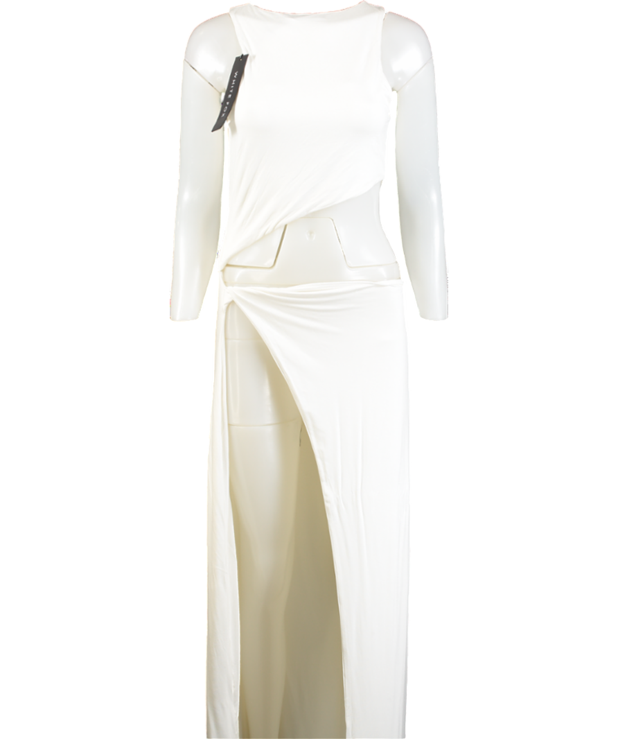 White Fox White 'is She Yours' Cut-out Maxi Dress UK L