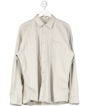 Wit & Wonder Grey Button Down Shirt UK M/L