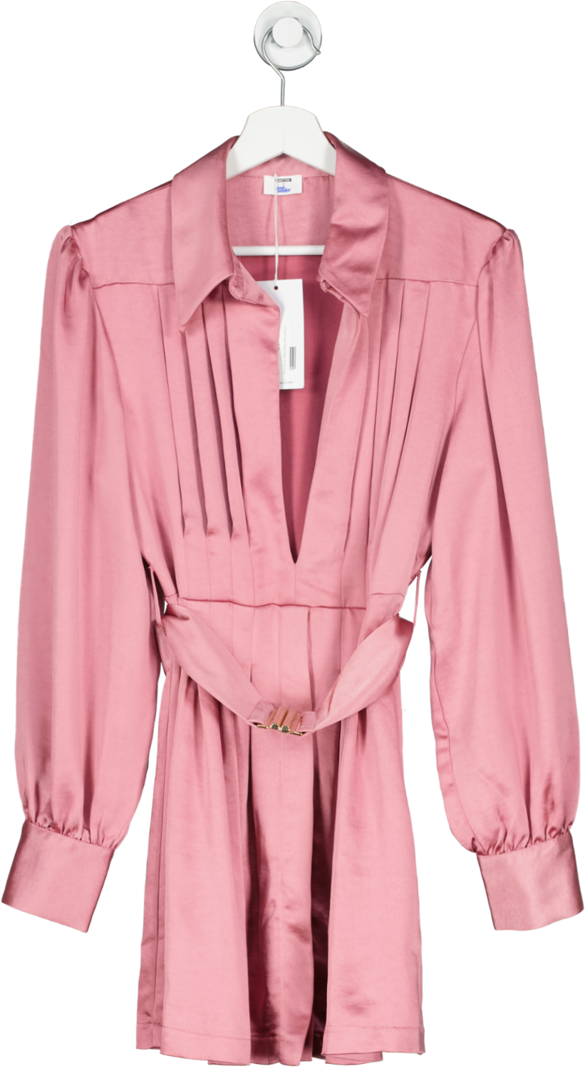 about you X Emili Sindlev Dress 'edda' In Pink Bnwt UK XS