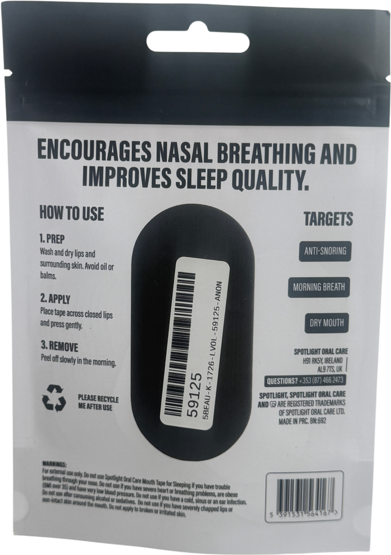 Spotlight Mouth Tape For Sleeping X30