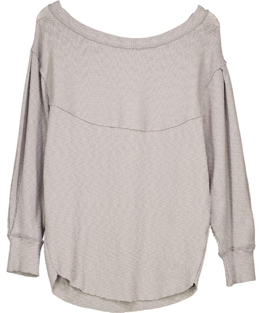 We The Free Grey Pullover Sweater UK S