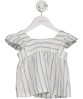 GOCCO White Striped Linen Top 3 Years