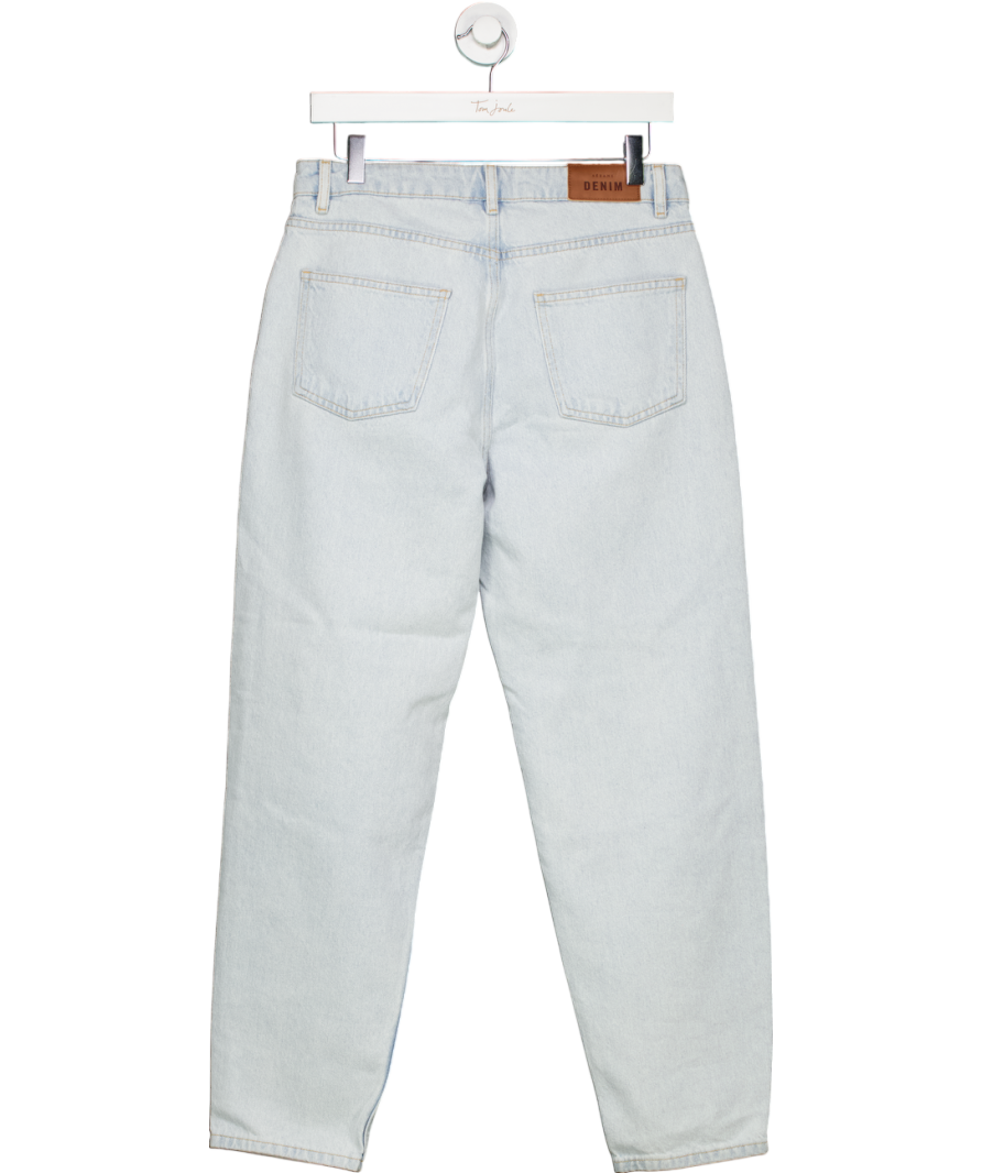 Sezane Le Mum Jeans Snow Blue UK 10