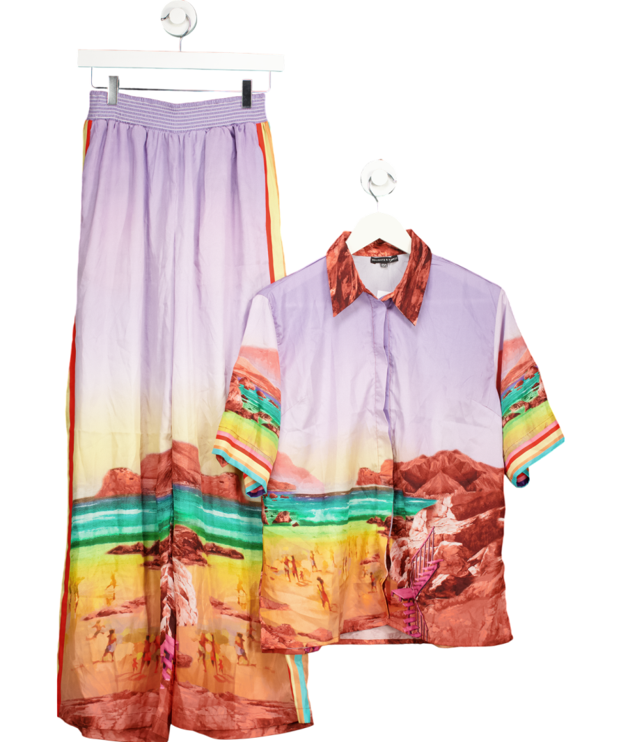 Noughts & Kisses Multicoloured Beach Shirt & Trousers UK XS/S